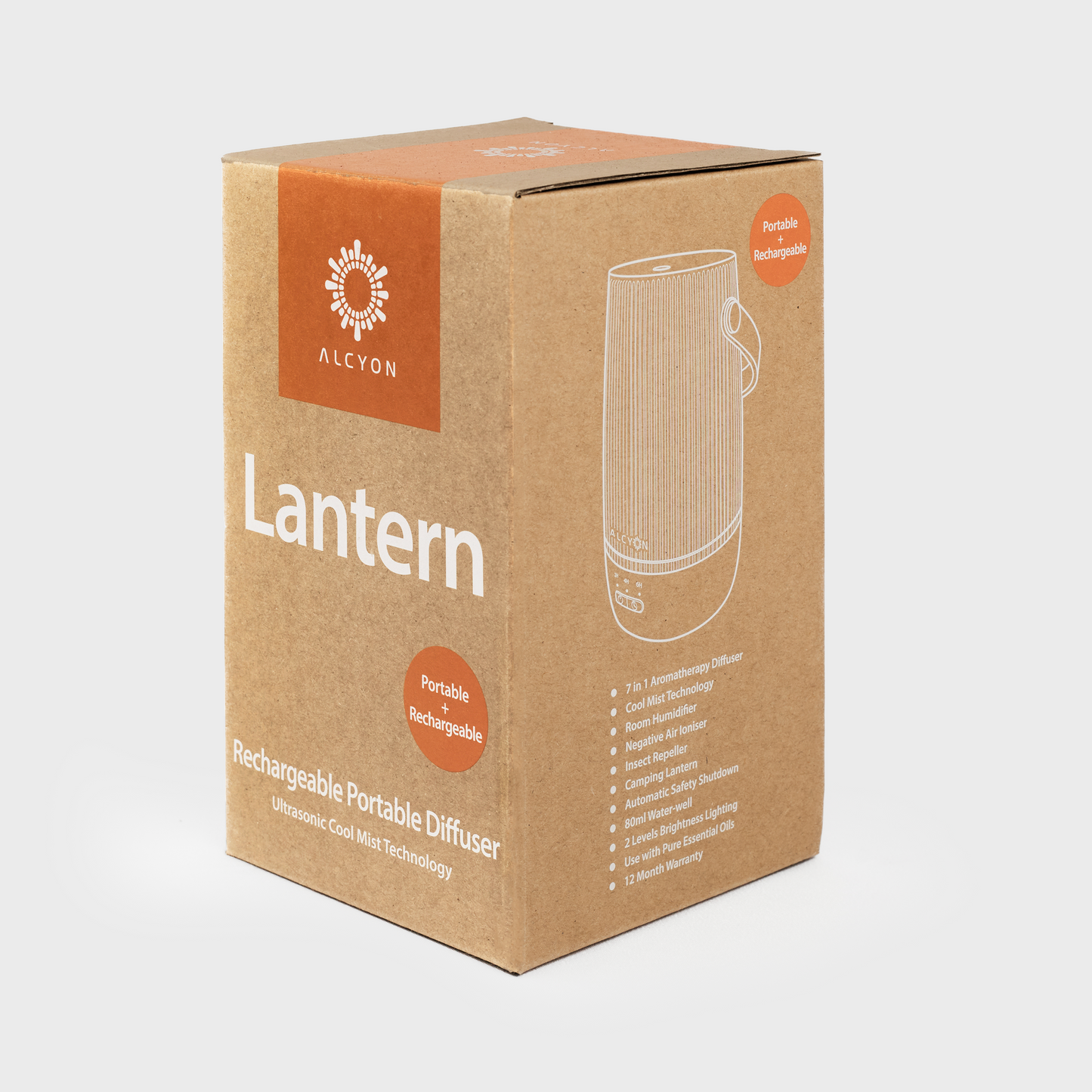 Lantern Ultrasonic Aromatherapy Diffuser