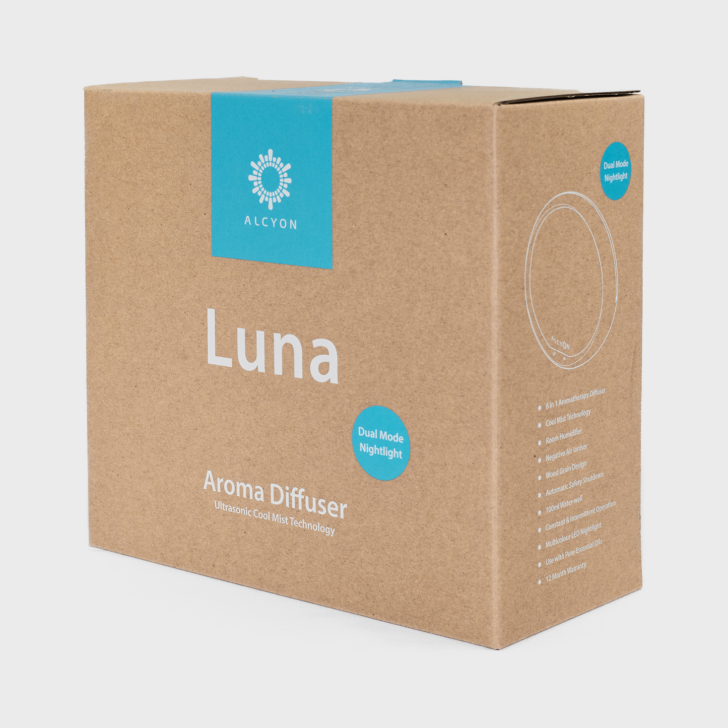 Luna Ultrasonic Aromatherapy Diffuser