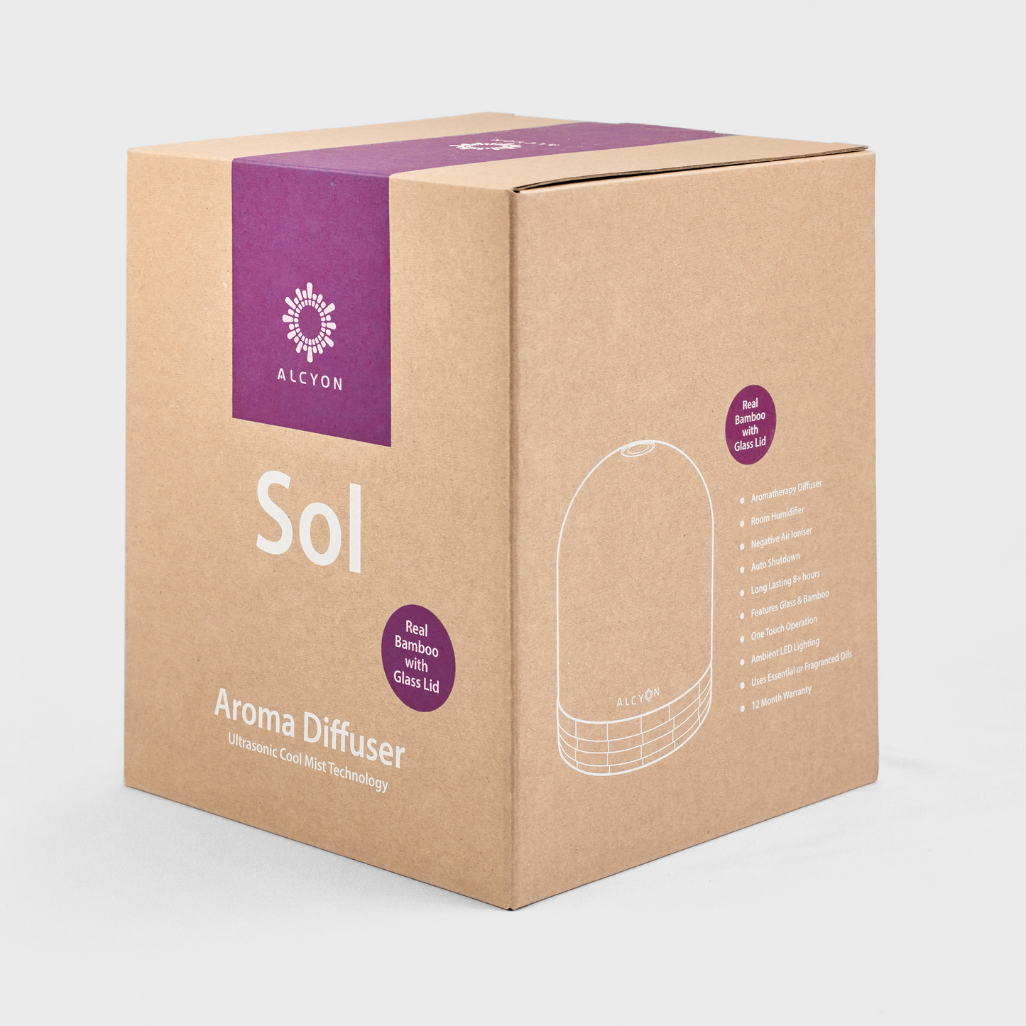 Sol Ultrasonic Aromatherapy Diffuser