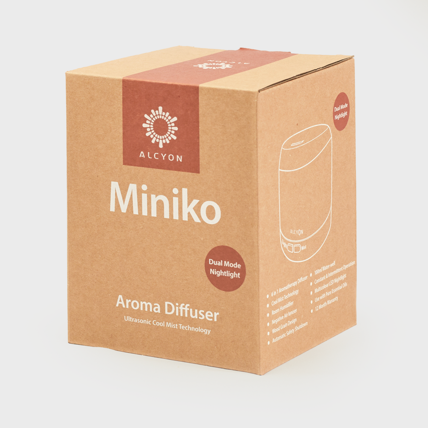 Miniko Ultrasonic Aromatherapy Diffuser