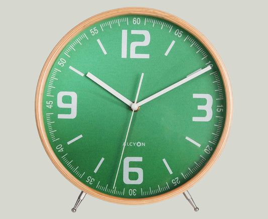 Timber Desk/Wall Clock - ⌀20cm