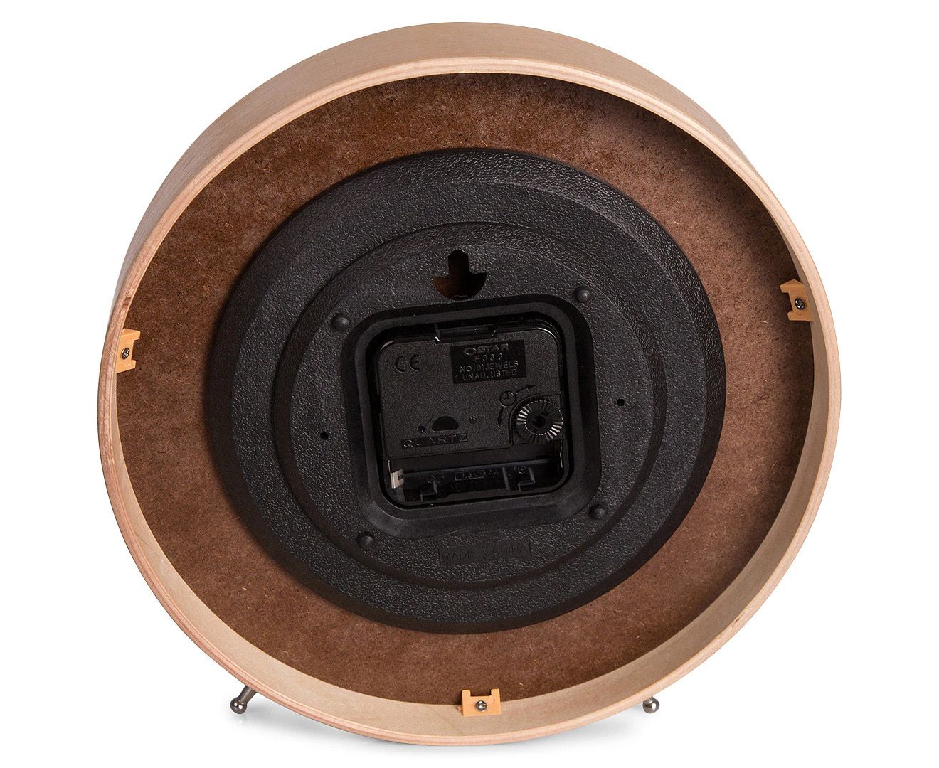 Timber Desk/Wall Clock - ⌀20cm