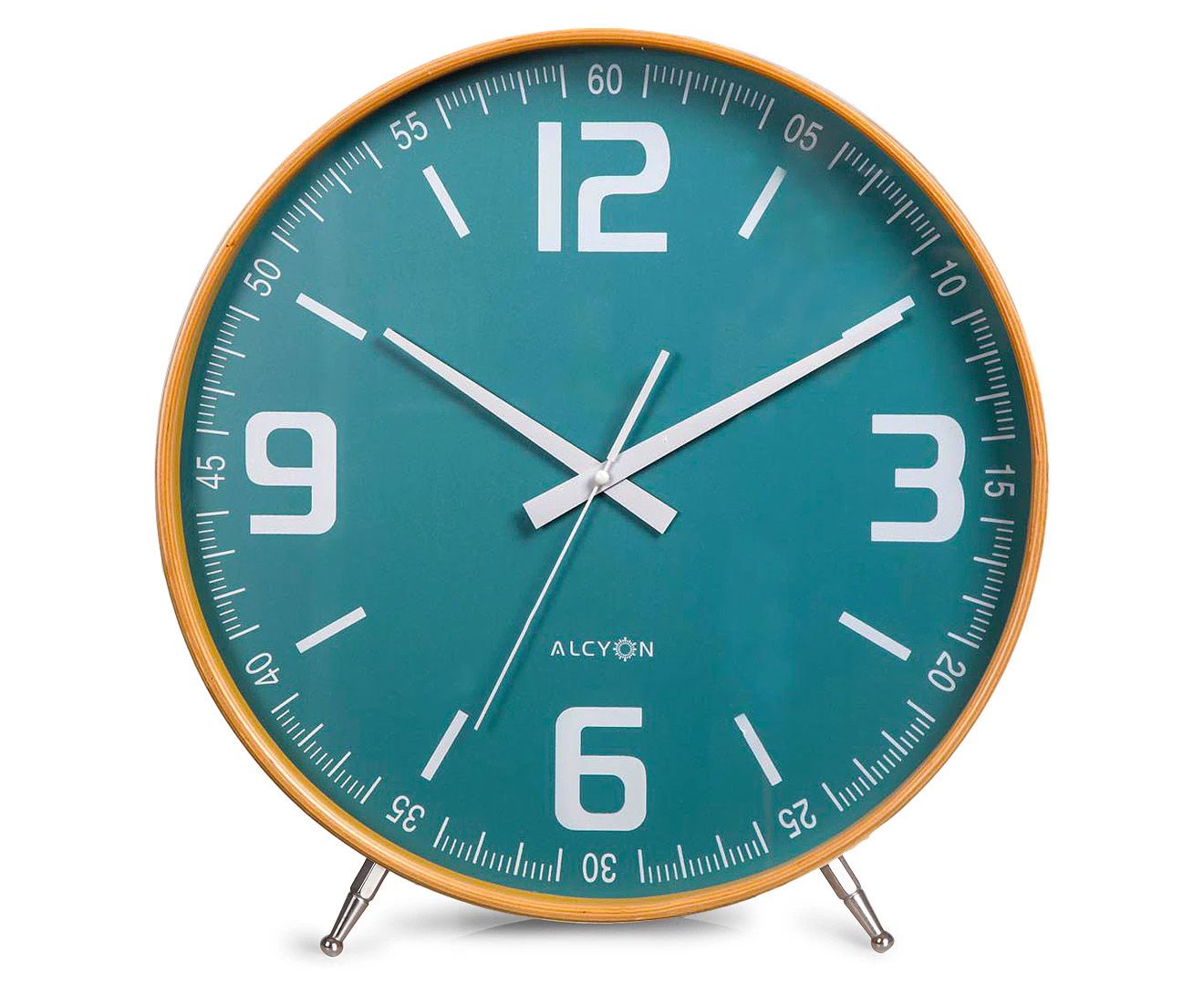 Timber Desk/Wall Clock - ⌀20cm